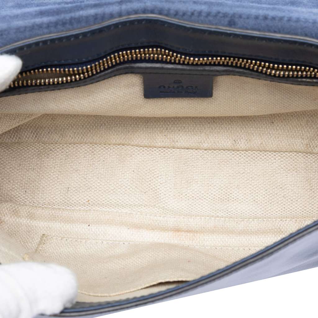 Gucci Medium Patent Soho Chain Flap Crossbody - 4