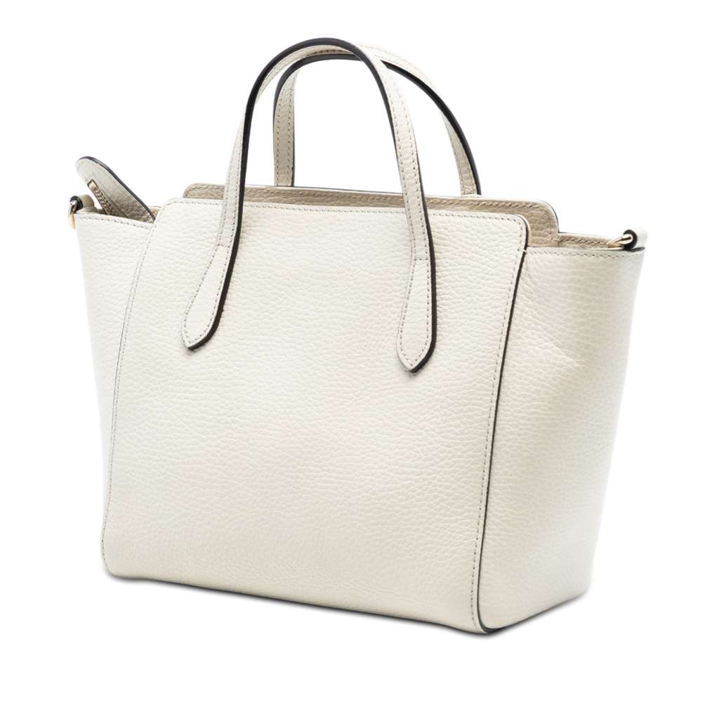 Gucci Mini Leather Swing Satchel - 2