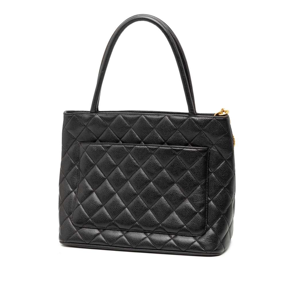 Chanel Caviar Medallion Tote - 2