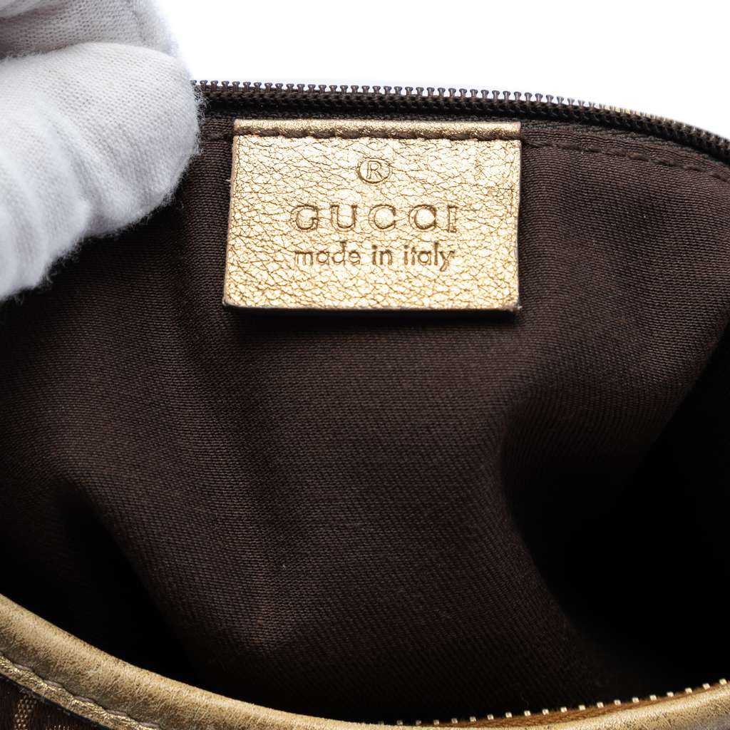 Gucci GG Satin Abbey D Ring Shoulder Bag - 4