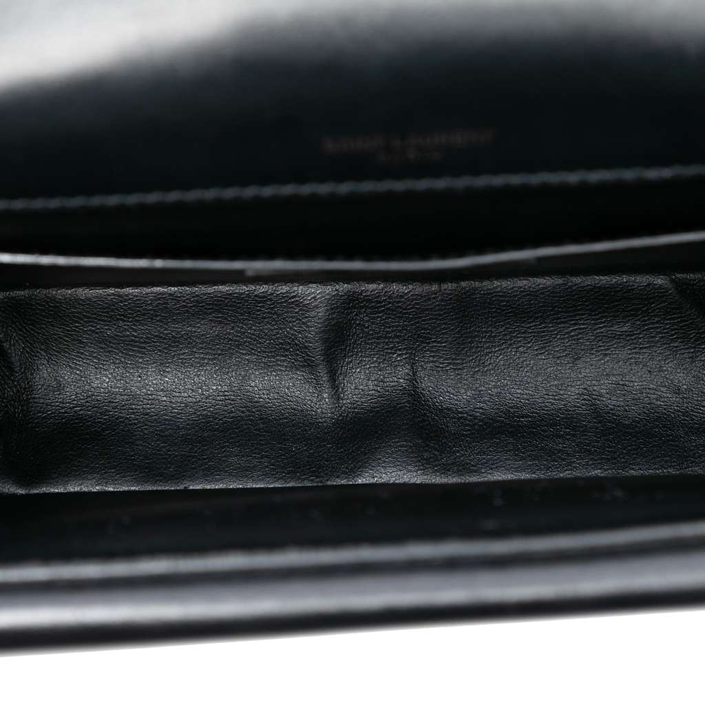 Saint Laurent Medium Leather Monogram Sulpice Crossbody - 4