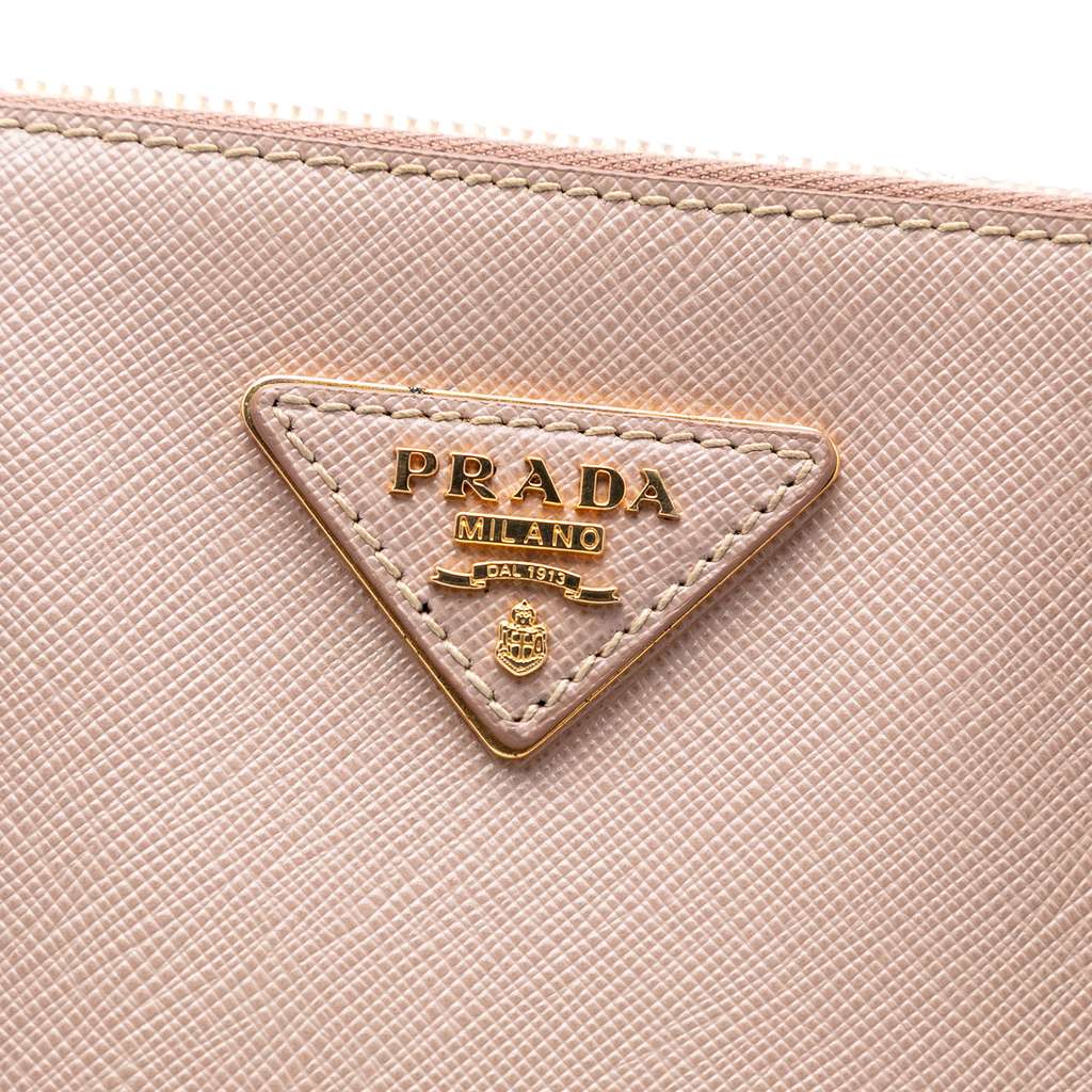 Prada Medium Saffiano Lux Galleria Double Zip Tote - 5
