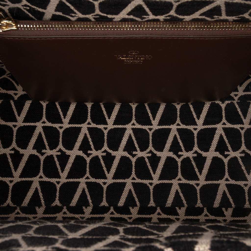 Valentino Le Troisieme Toile Iconographe Shopping Tote - 4