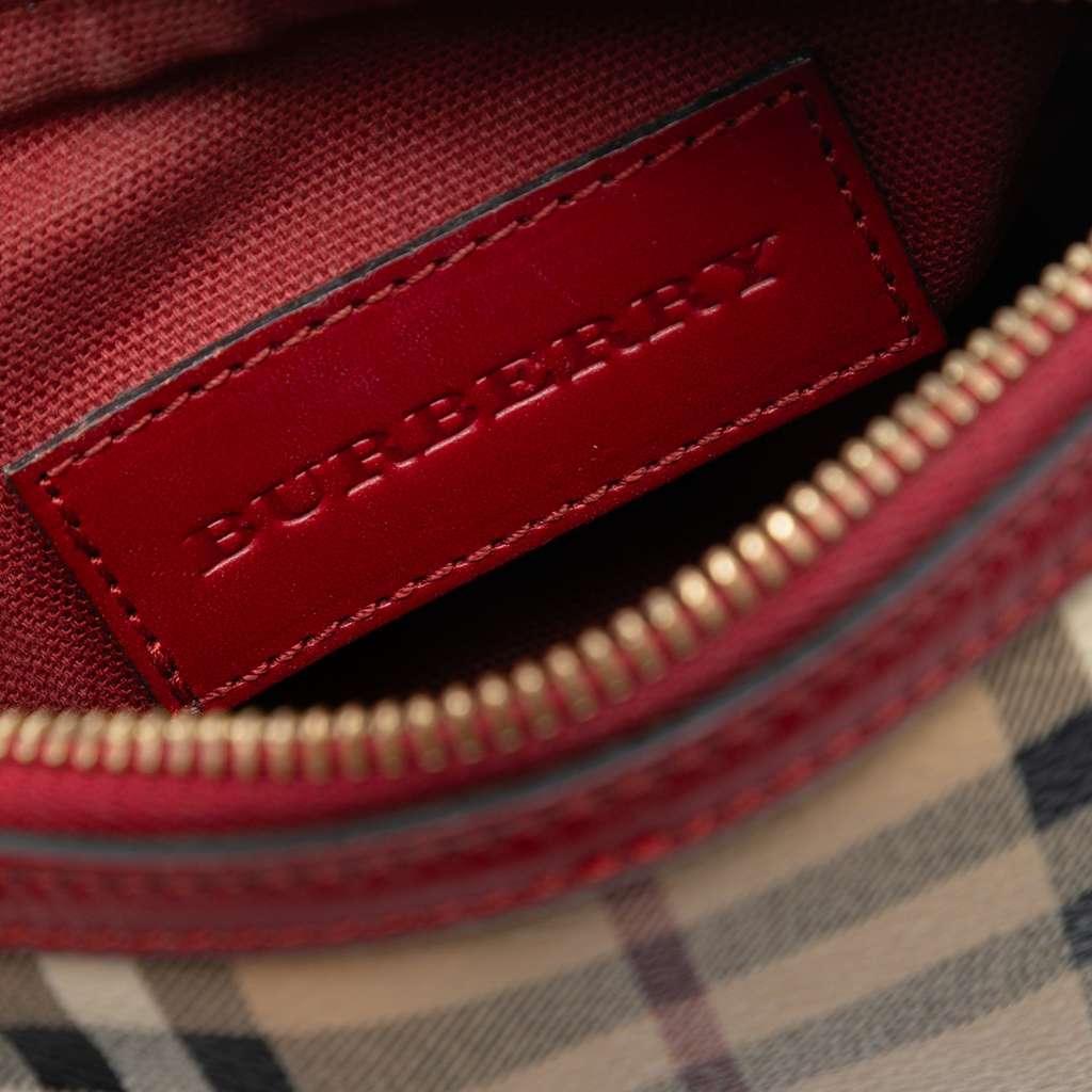 Burberry Mini Haymarket Check Coated Canvas Blaze Crossbody - 5
