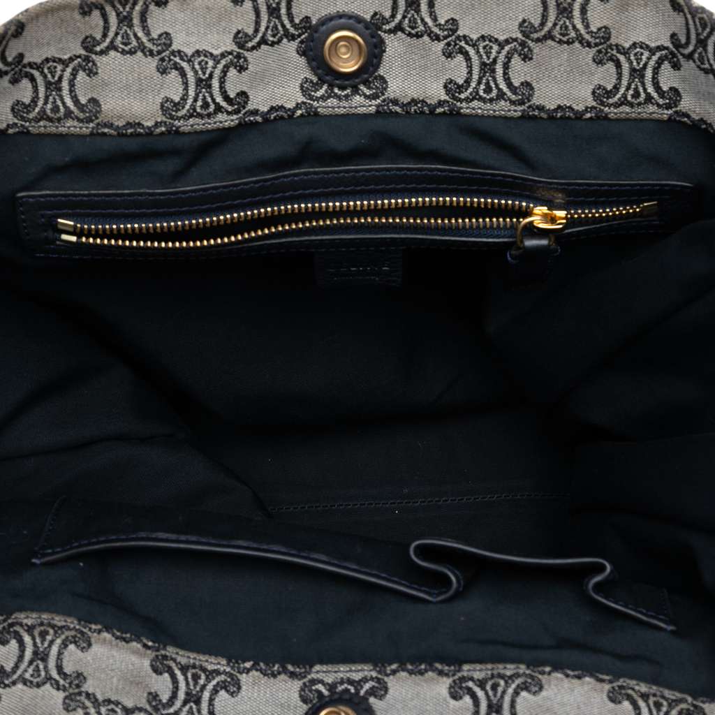 Celine Macadam Canvas Vertical Tote - 4