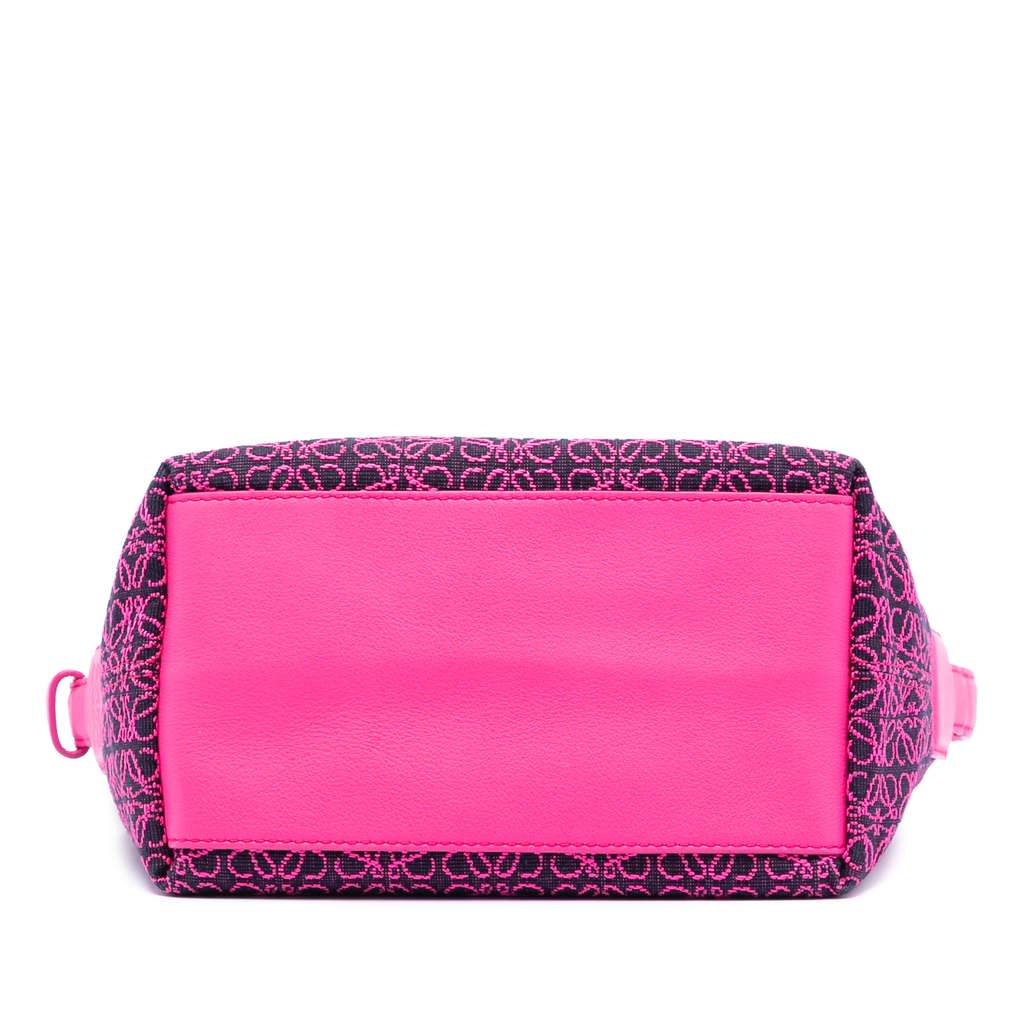 Loewe Small Anagram Canvas Cubi Bag - 3