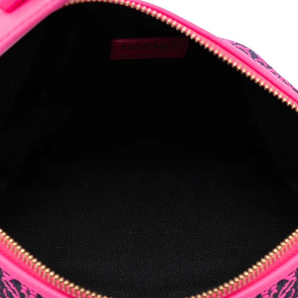 Loewe Small Anagram Canvas Cubi Bag - 4