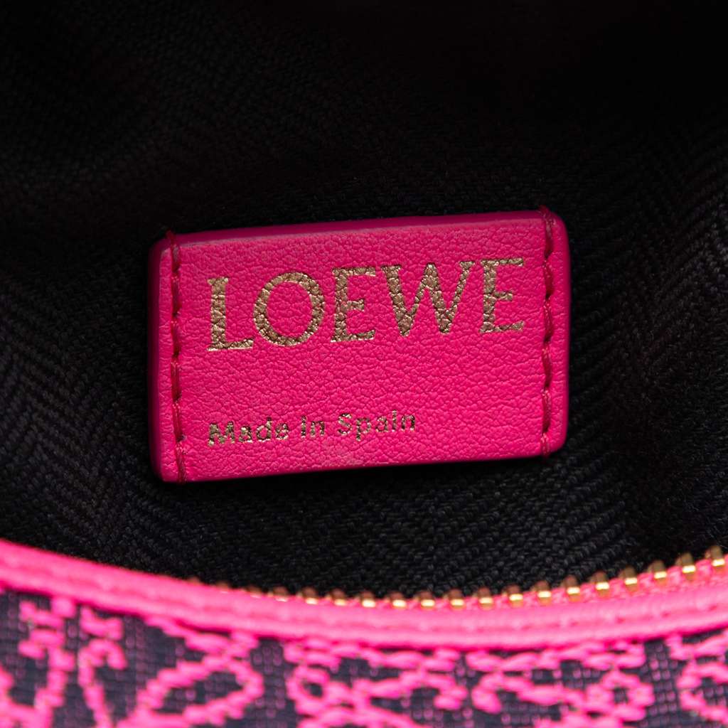 Loewe Small Anagram Canvas Cubi Bag - 5