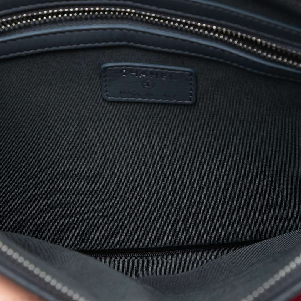 Chanel Medium CC Quilted Lambskin Extra Space O Case Clutch - 4