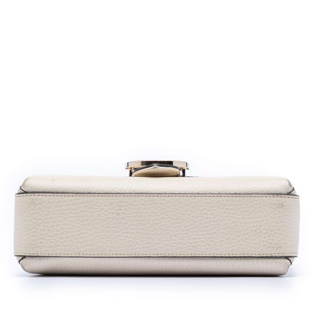 Gucci Small Dollar Calfskin Interlocking G Crossbody - 3