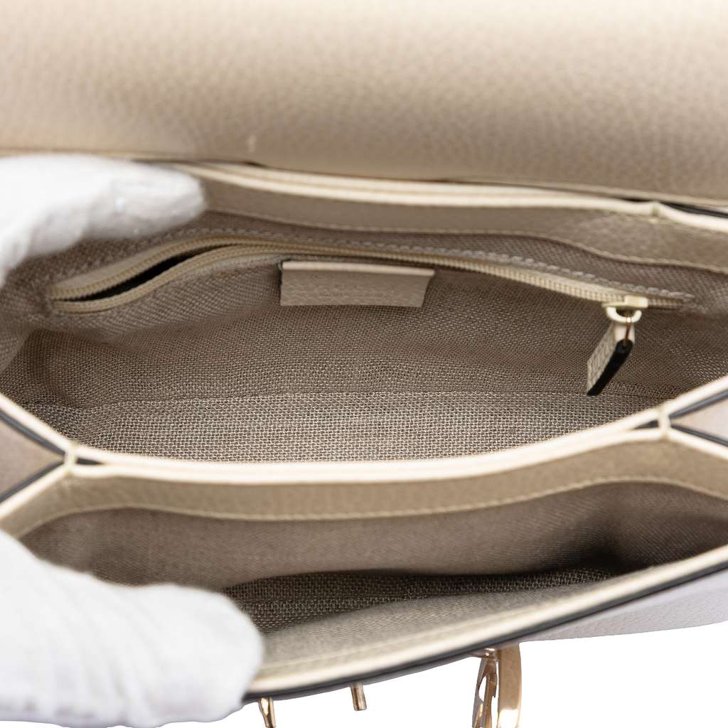 Gucci Small Dollar Calfskin Interlocking G Crossbody - 4