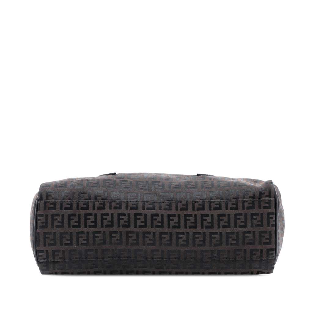 Fendi Zucchino Canvas Bauletto Boston Bag - 3