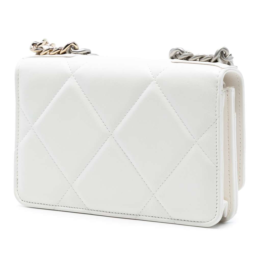 Chanel Quilted Lambskin 19 Wallet on Chain - 2