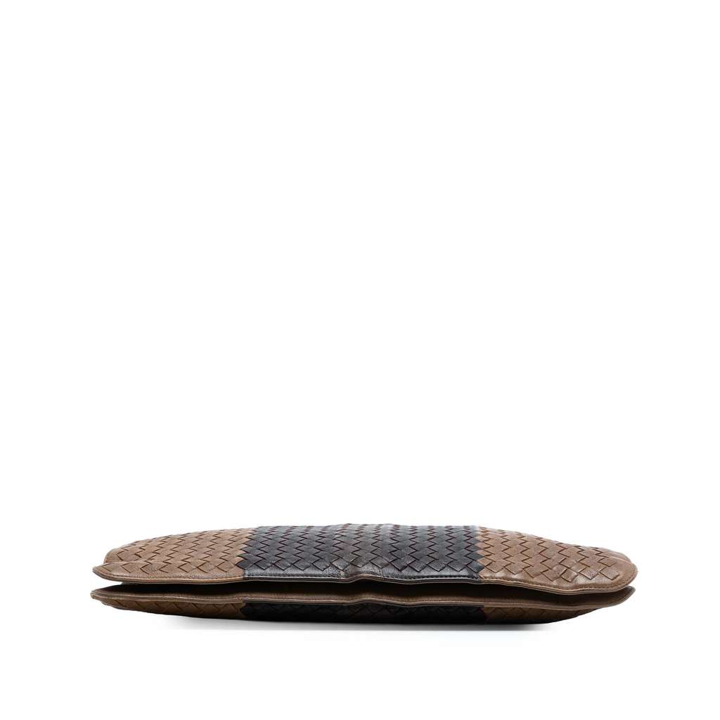 Bottega Veneta Nappa Intrecciato Club Fume Briefcase - 3