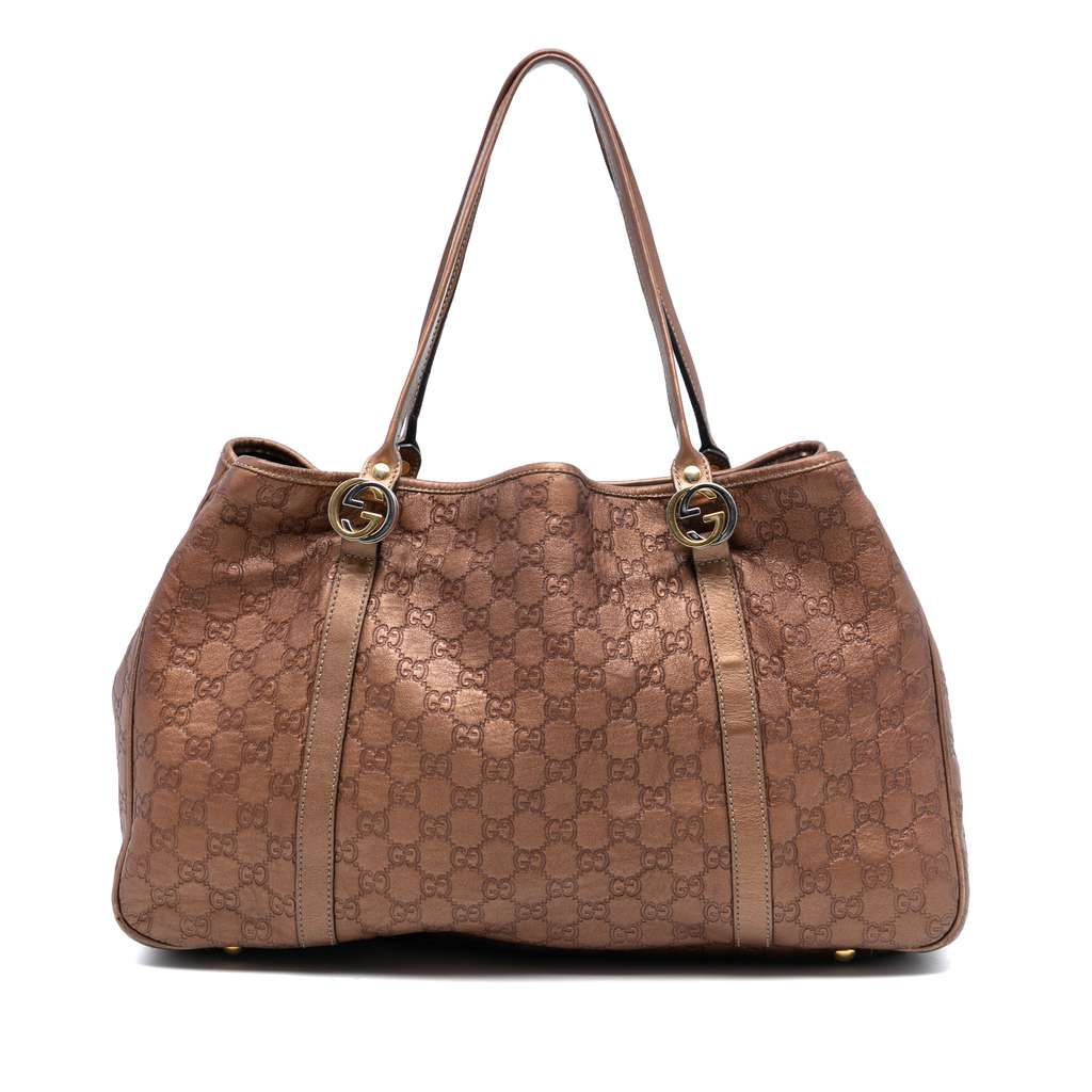 Gucci Large Guccissima Twins Tote