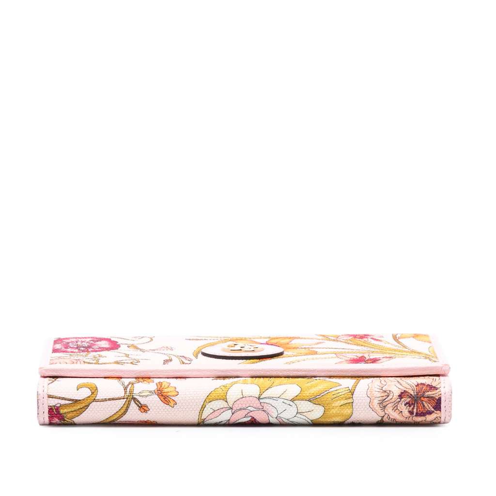 Gucci Floral Printed Canvas Wallet On Chain - 3