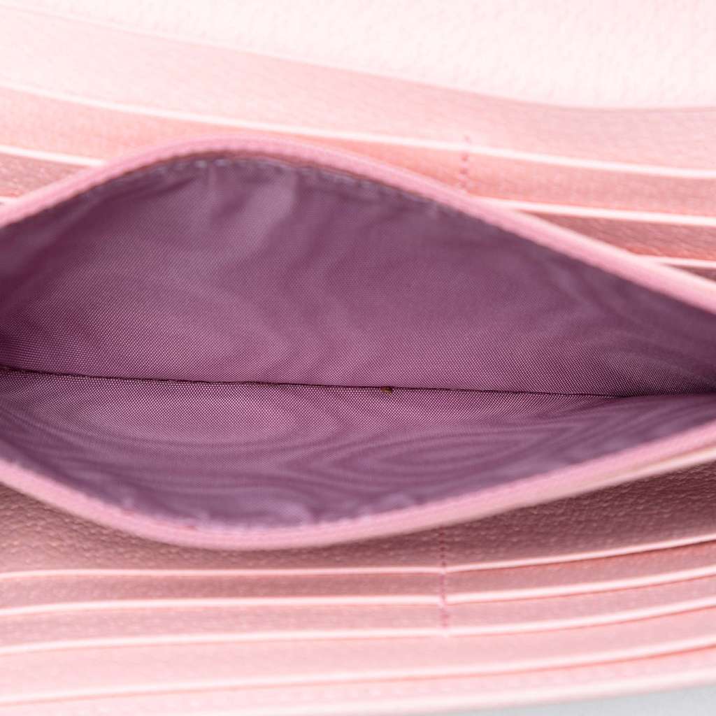 Gucci Floral Printed Canvas Wallet On Chain - 4