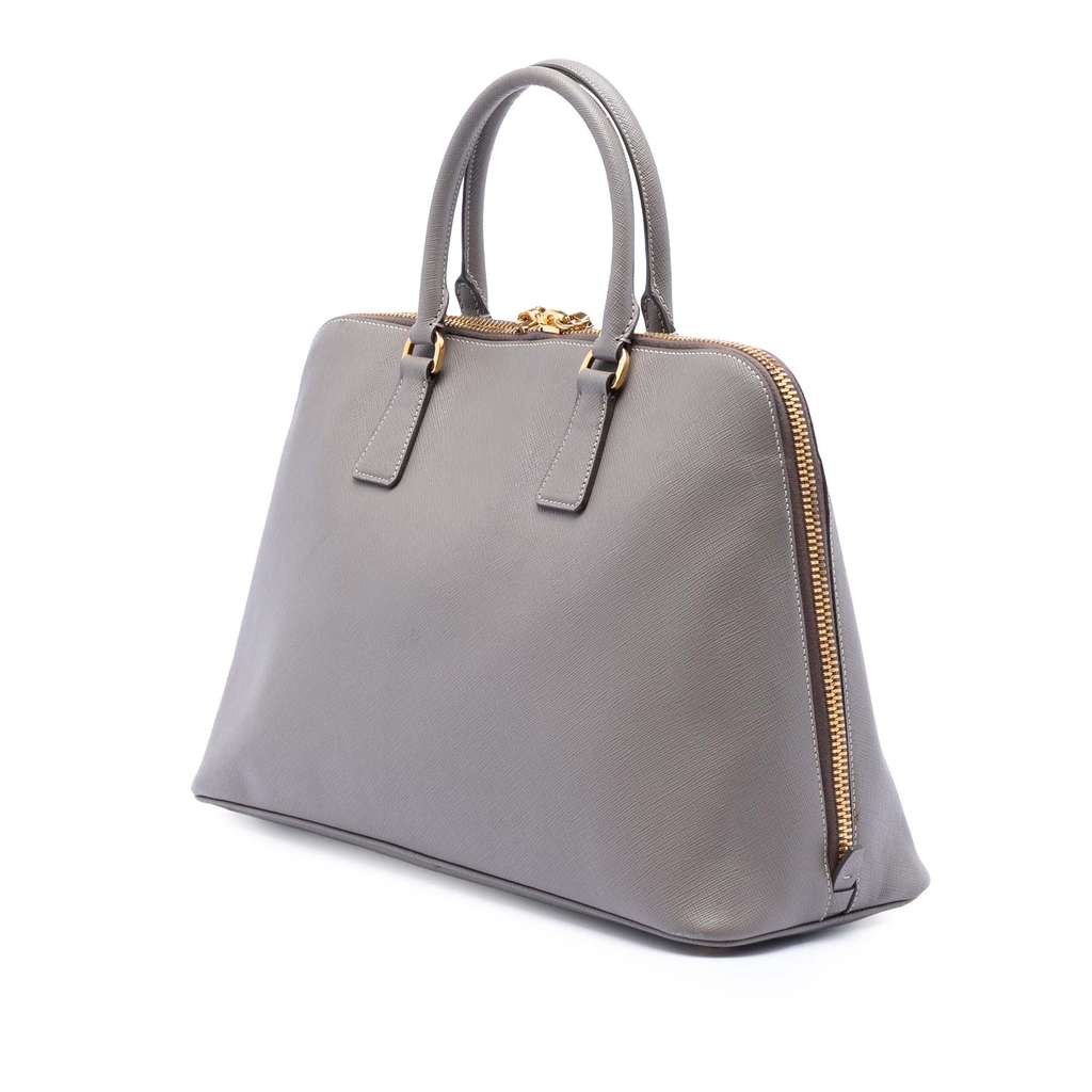Prada Large Saffiano Lux Promenade Satchel - 2