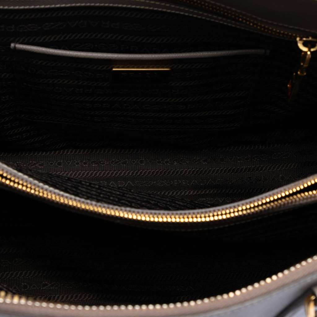 Prada Large Saffiano Lux Promenade Satchel - 4