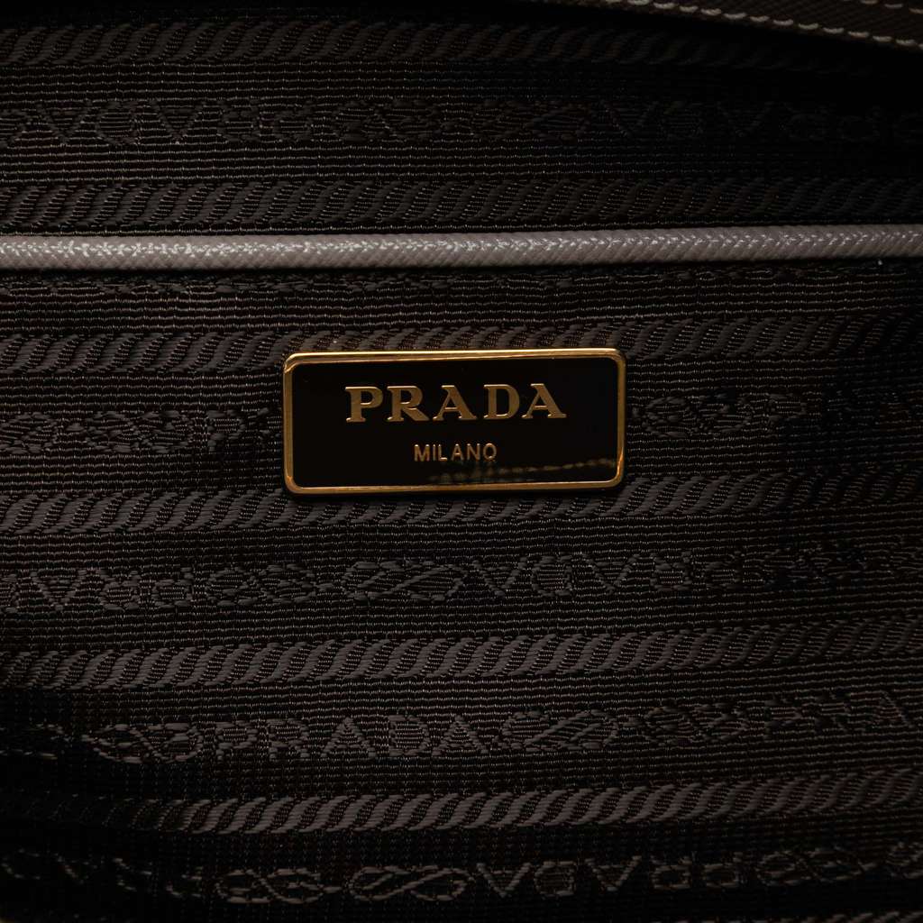 Prada Large Saffiano Lux Promenade Satchel - 5