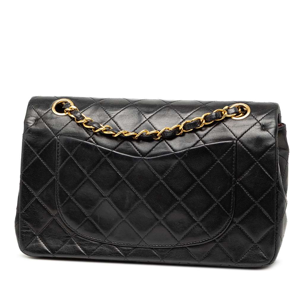 Chanel Small Classic Lambskin Double Flap - 2