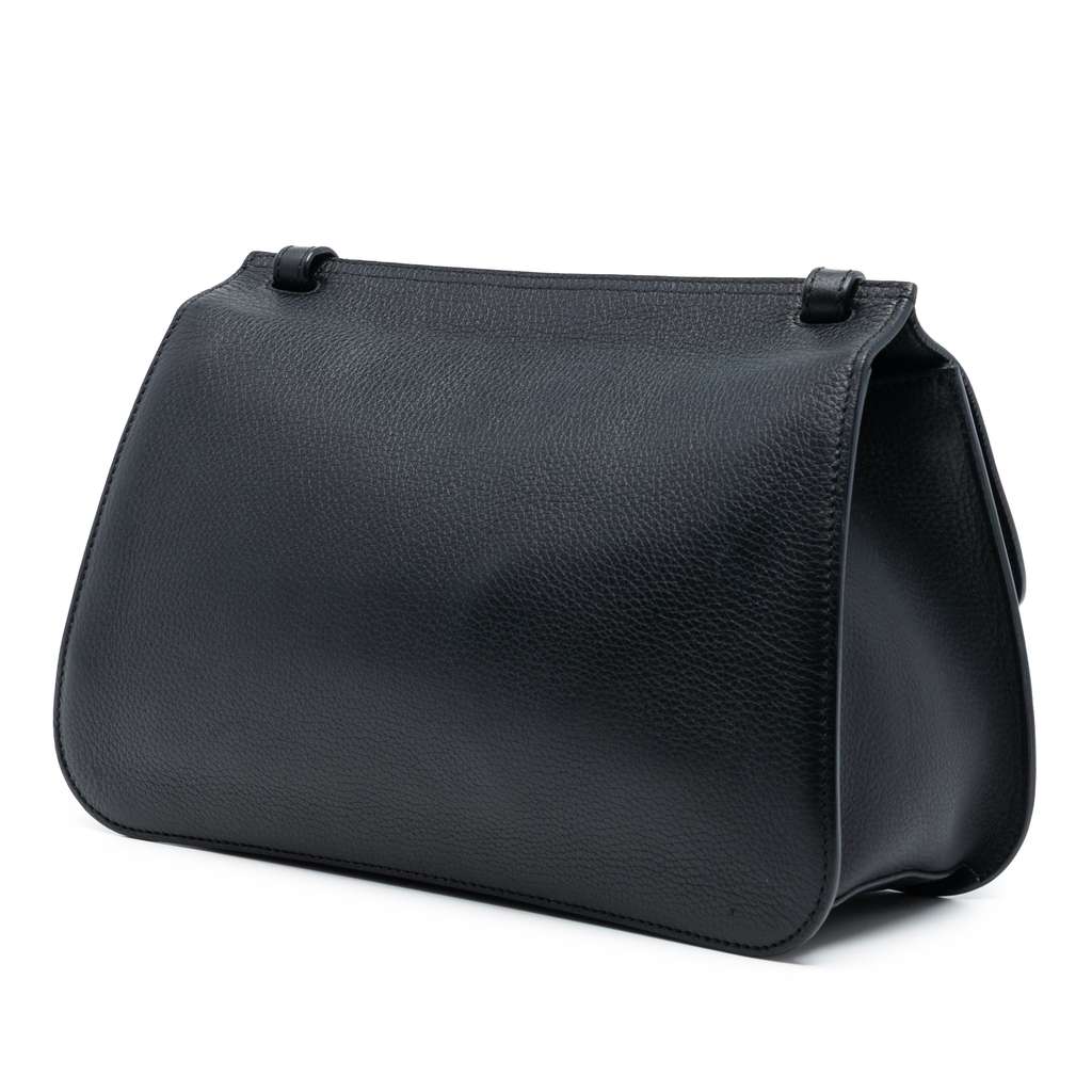 Gucci Medium Leather Bamboo Daily Crossbody - 2