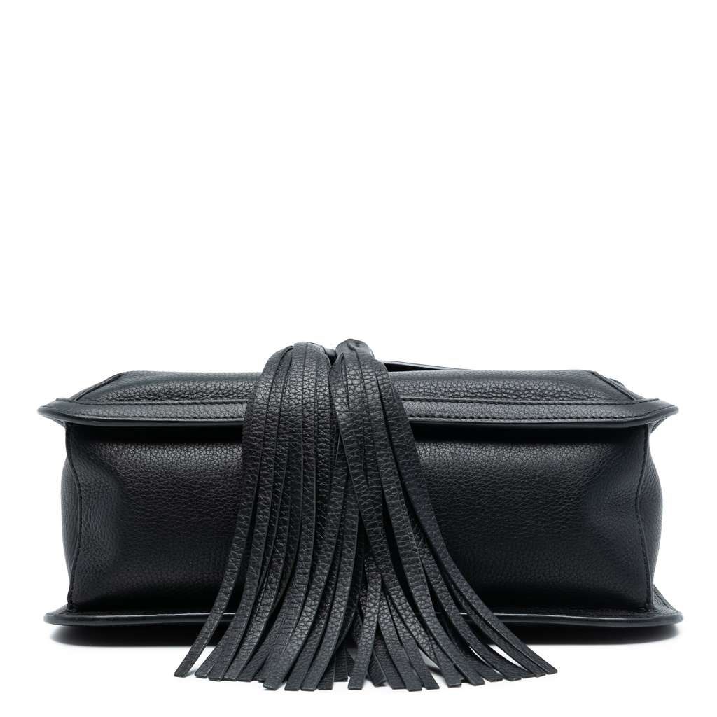 Gucci Medium Leather Bamboo Daily Crossbody - 3