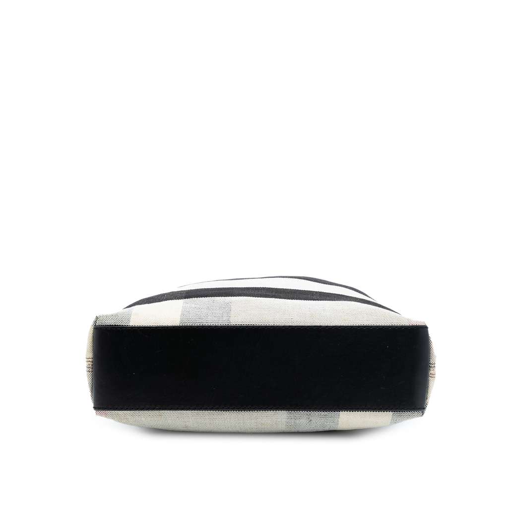 Burberry Mega Check Canvas Tottenham Brit Satchel - 3