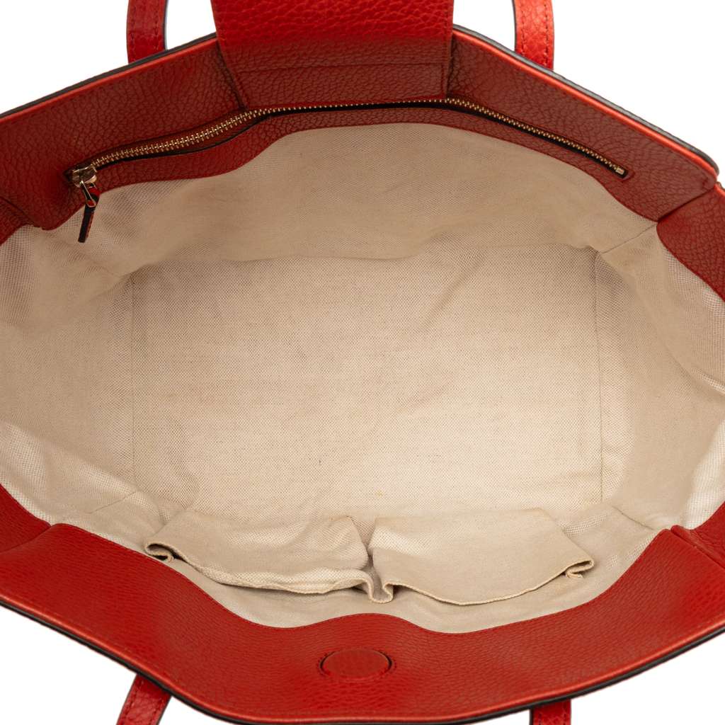 Gucci Medium Dollar Calfskin Swing Tote - 4