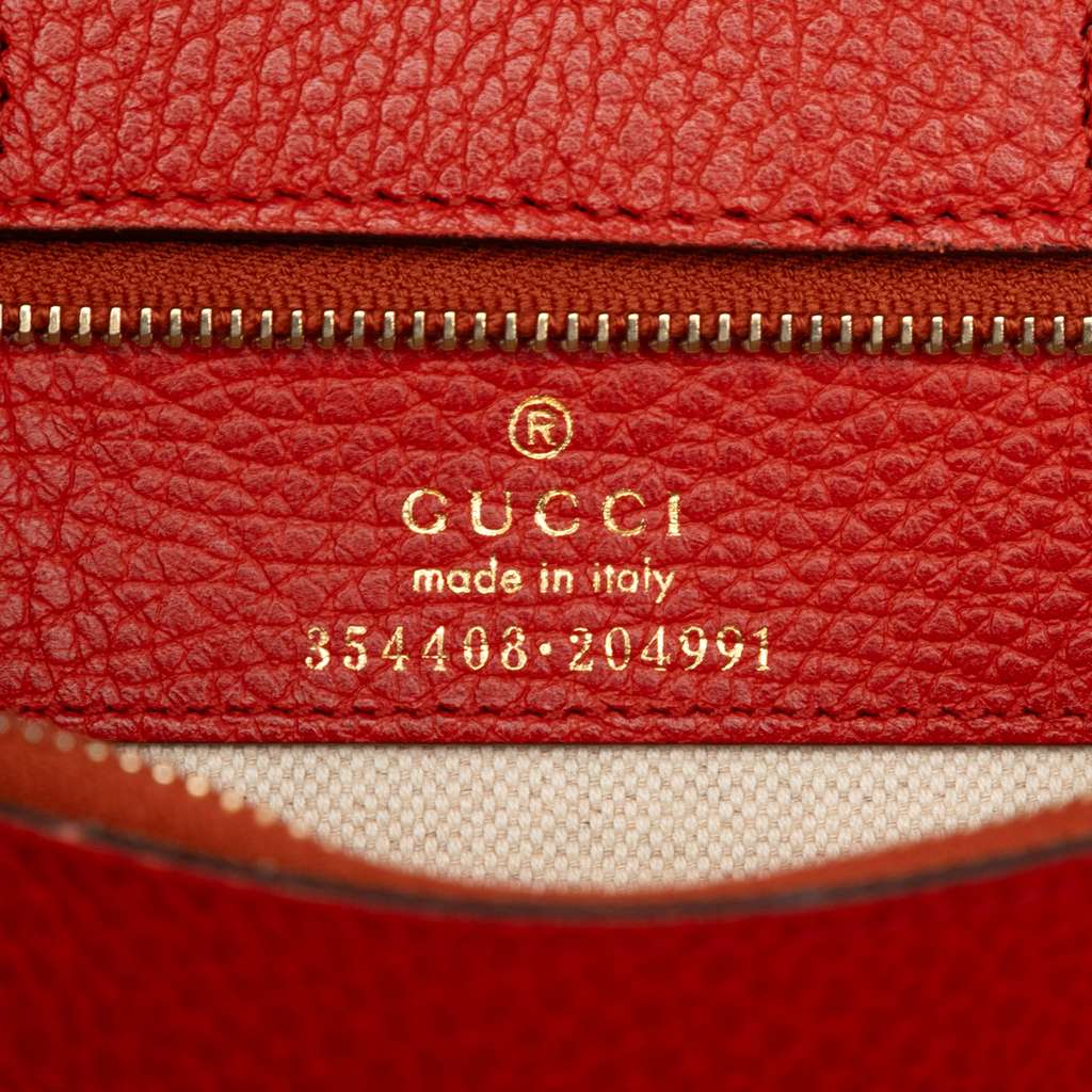 Gucci Medium Dollar Calfskin Swing Tote - 5