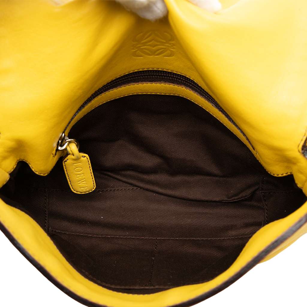 Loewe Leather Logo Shoulder Bag - 4