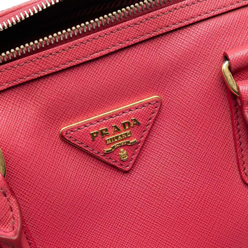 Prada Saffiano Lux Convertible Bowler Bag - 5