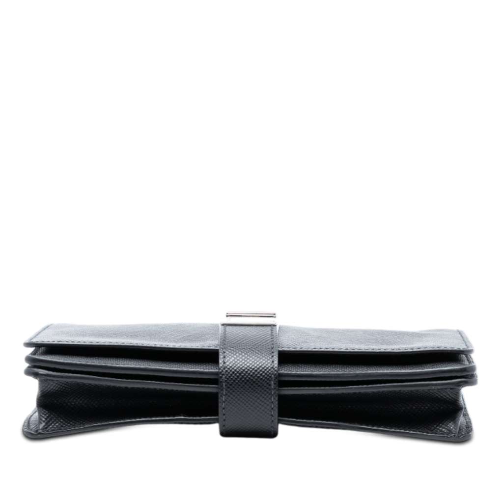 Prada Saffiano Flap Clutch - 3