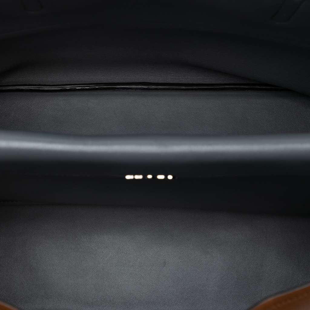 Prada Large Bicolor City Calf Double Flap Satchel - 4