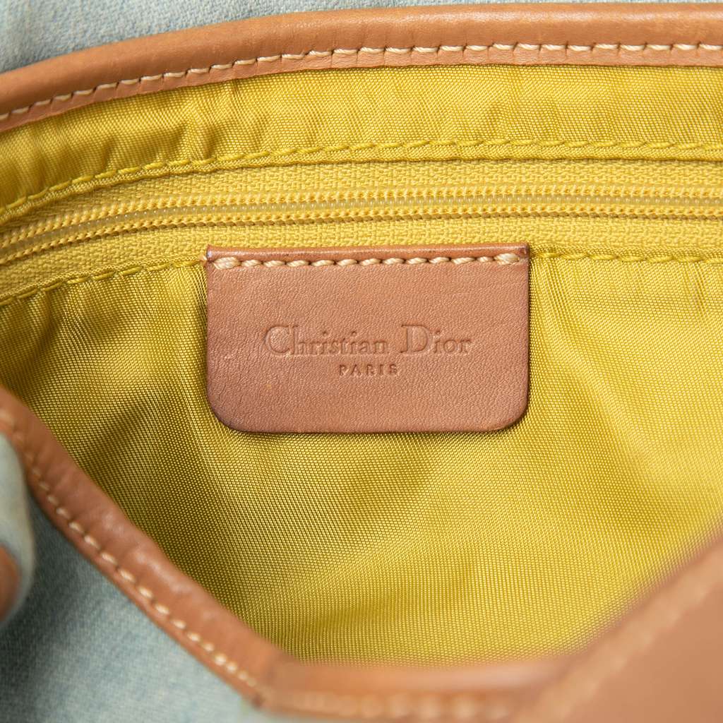 Dior Denim Saddle bag - 5