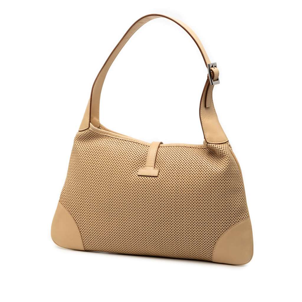 Gucci Perforated Calfskin Jackie Hobo - 2