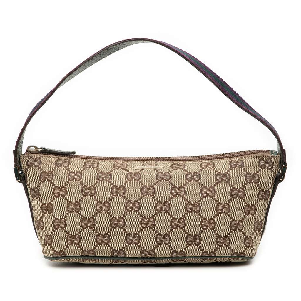 Gucci GG Canvas Web Boat