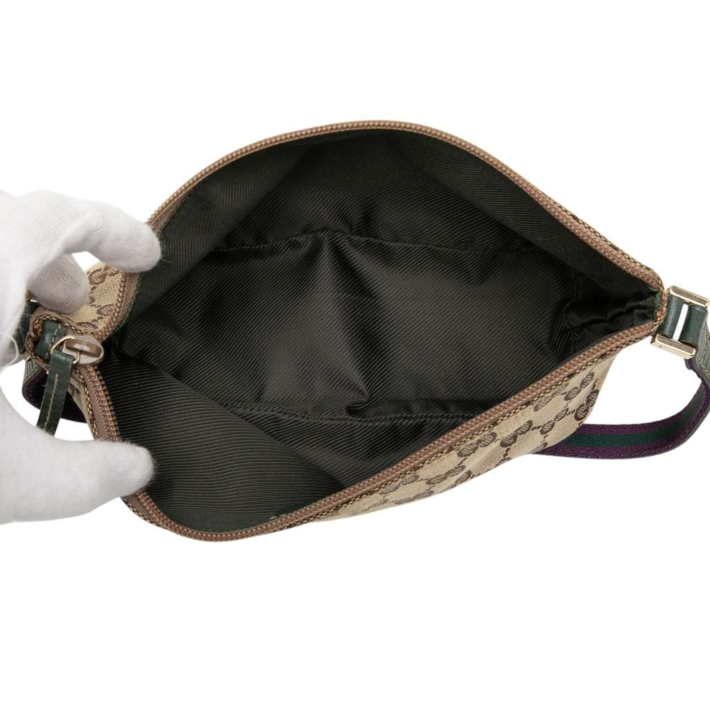 Gucci GG Canvas Web Boat - 4