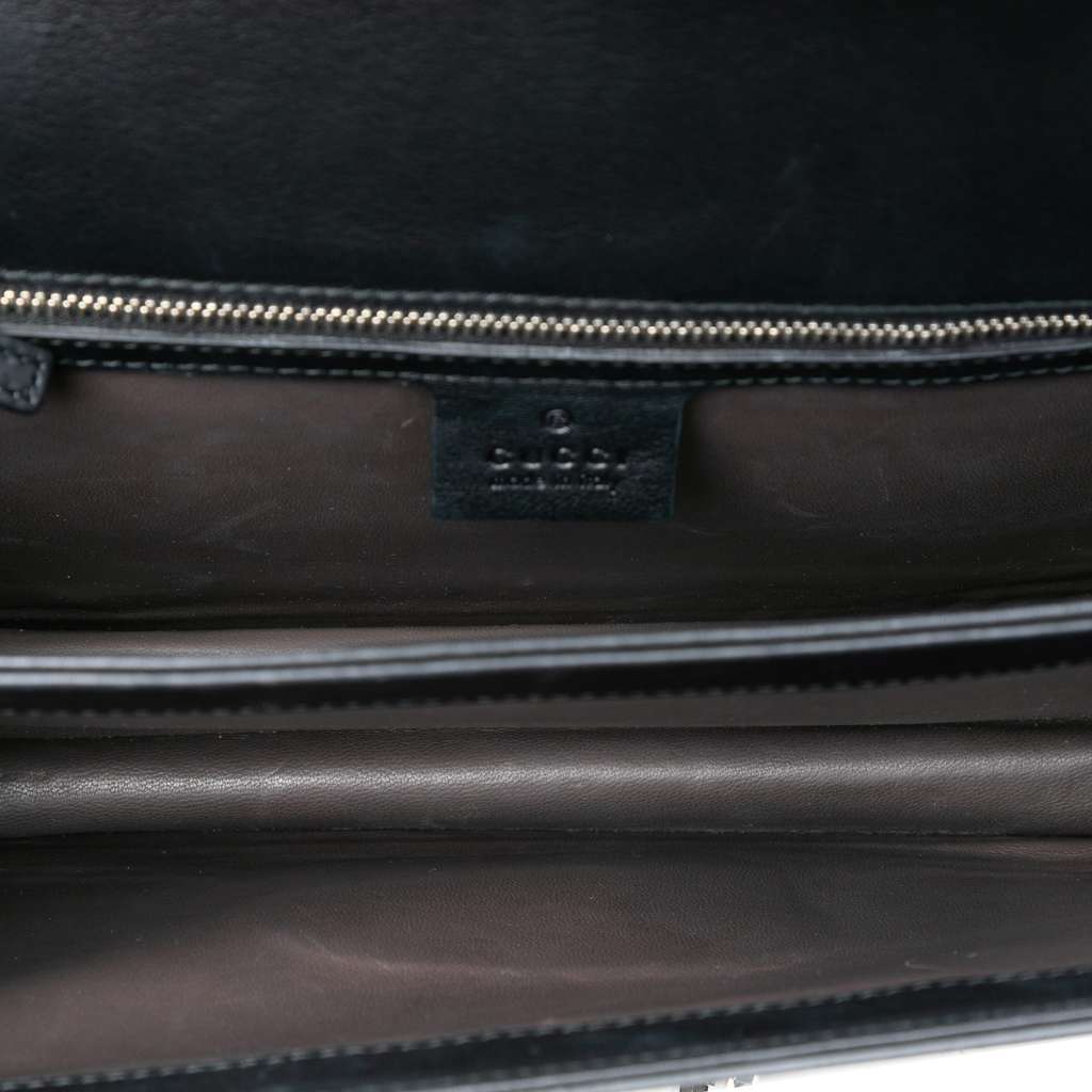 Gucci Medium Polished Calfskin Dollar Interlocking G Crossbody - 4