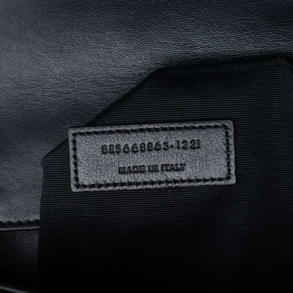 Saint Laurent Bicolor Quilted Lambskin Gaby Crossbody - 5