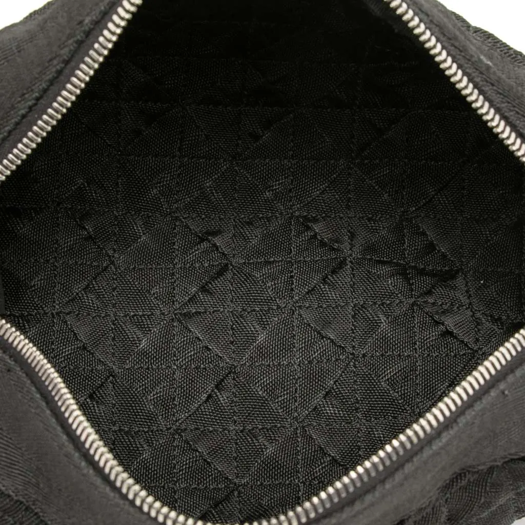 Bottega Veneta Canvas Intrecciato Webbing Belt Bag Black Canvas Very good - Model View