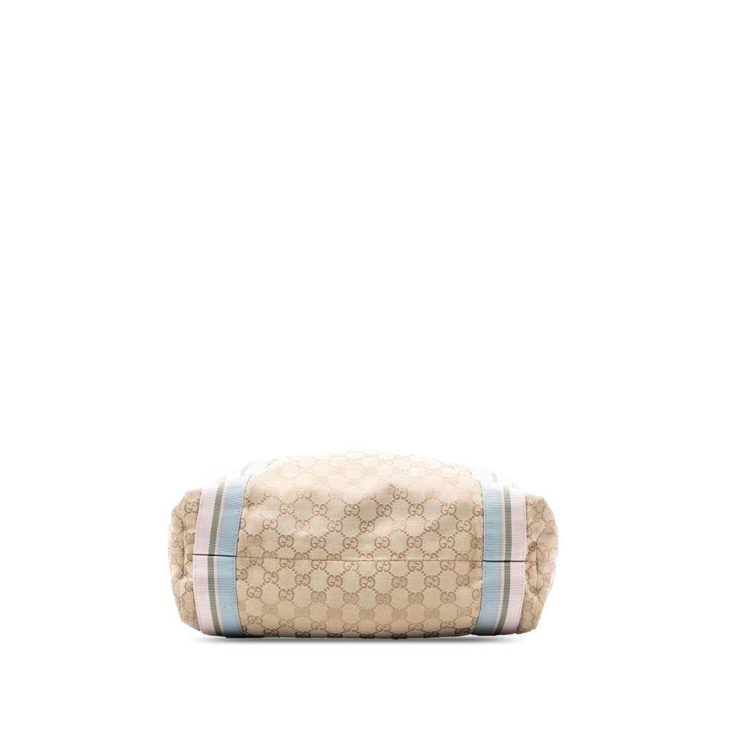 Gucci GG Canvas Web Tote - 3
