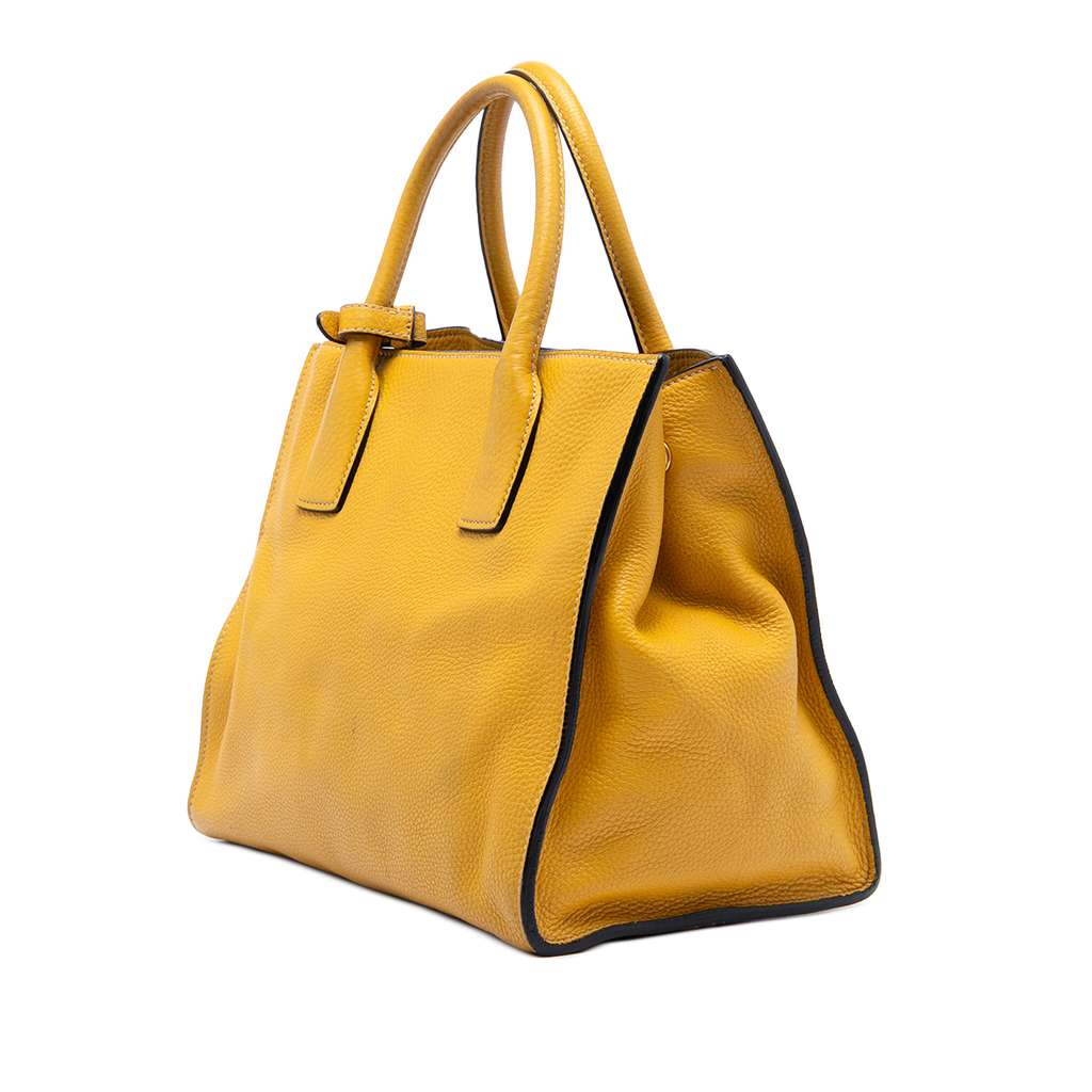 Prada Vitello Daino Open Convertible Tote - 2