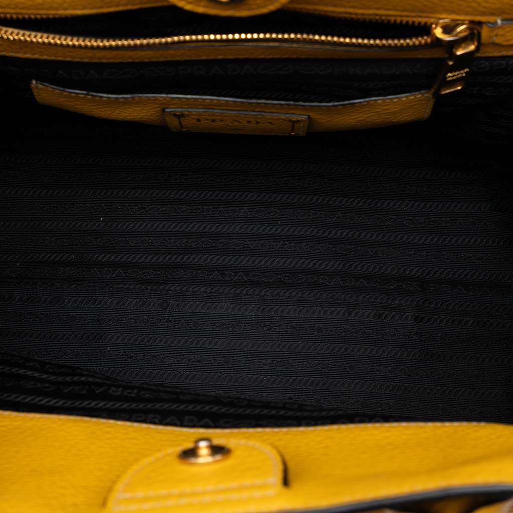 Prada Vitello Daino Open Convertible Tote - 4