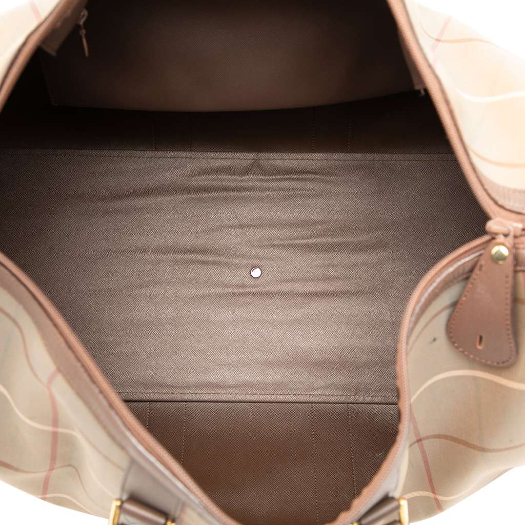Burberry Vintage Check Canvas Travel Bag - 4