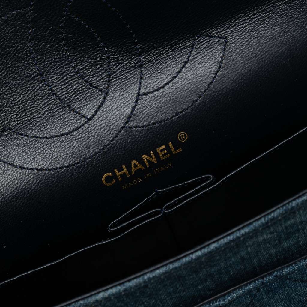 Chanel Quilted Denim Reissue 2.55 Double Flap 226 - 5