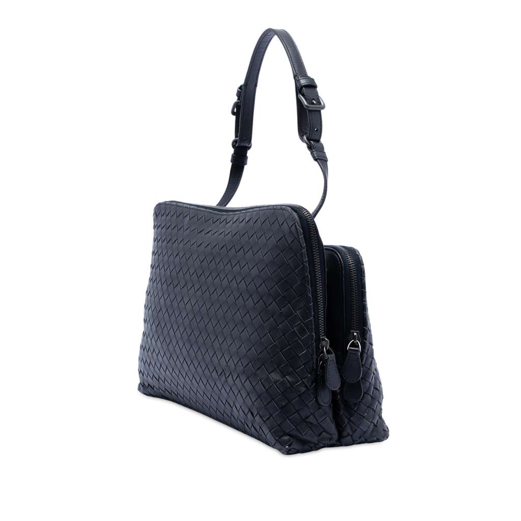 Bottega Veneta Nappa Intrecciato Shoulder Bag - 2