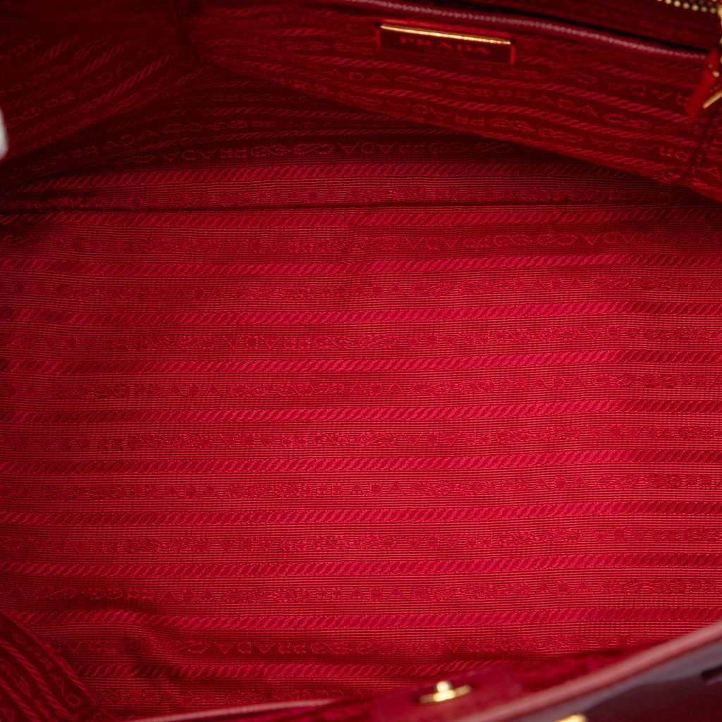 Prada Large Saffiano Lux Galleria Satchel - 4