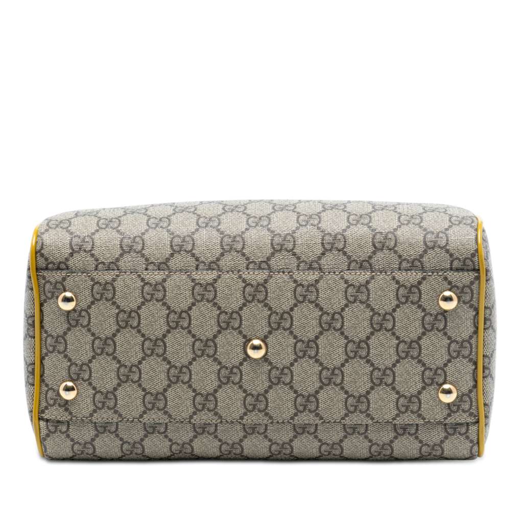 Gucci Limited Edition Small Multicolor GG Supreme Boston Bag - 3