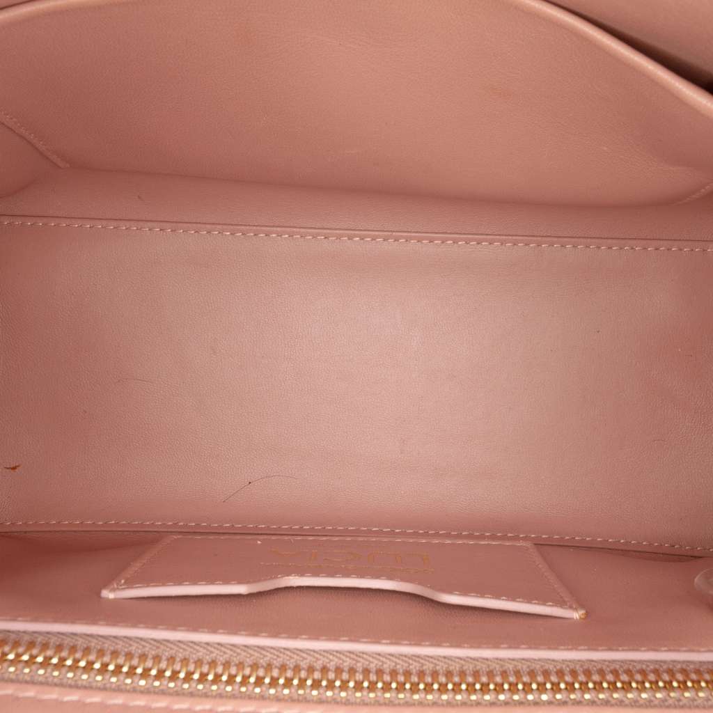 Dolce & Gabbana Small Embossed Leather Lucia Satchel - 4